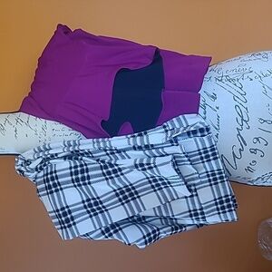 Set Of 2 Size 1X Dress Tops, See Details Below